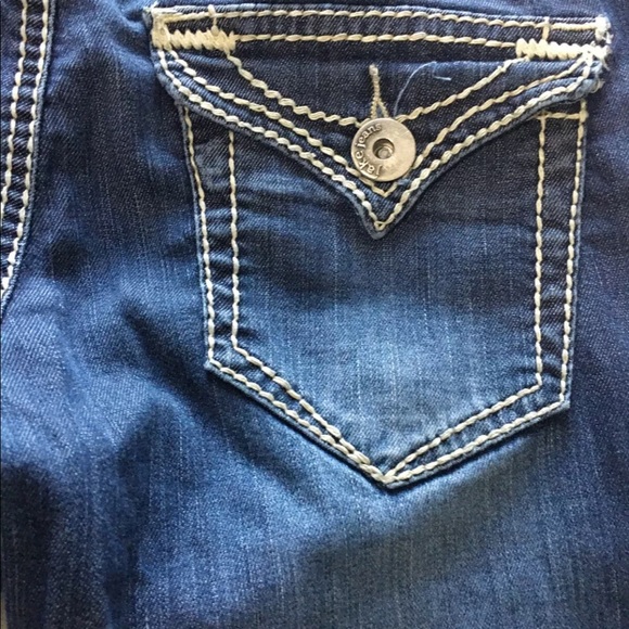 Jake Jeans Bella Flap Pocket Straight Leg Women /Juniors Jeans  #J231045 Size 3 - Picture 3 of 8